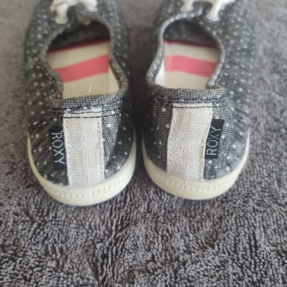 Roxy Big Girl Heatherd Slip on Loafer Sneaker. - Picture 2 of 3